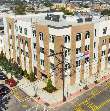 Aerial of 1901 Summit Ave building